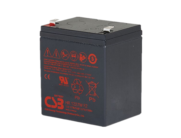 HR1227W F2，12V27W/Cel/1.67V/15Min，CSB BATTERY