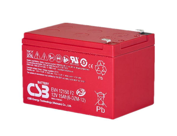 EVH12150 F2，12V15Ah，CSB BATTERY