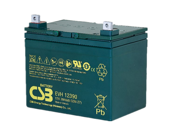 EVH12390 F2，12V39Ah，CSB BATTERY