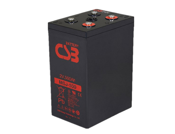 CSB BATTERY，MSJ-500，2V500Ah