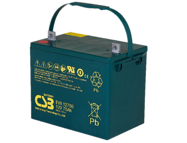 EVX12750，12V75Ah