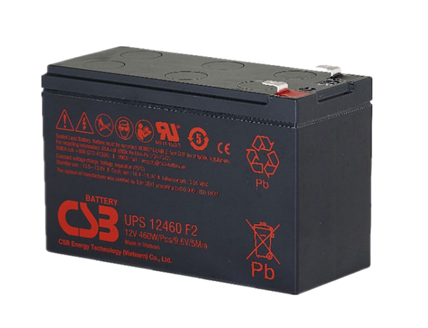 UPS 12460 F2，12V460W/cell/9.6V/5Min