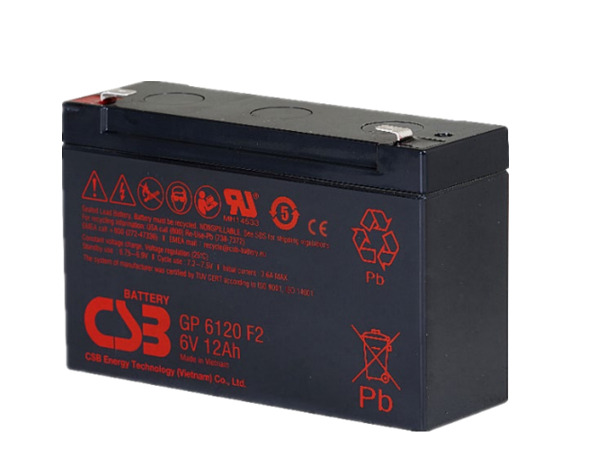 GP6120 F2，6V12Ah
